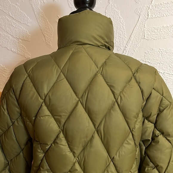 Moncler Olive Green Quilted Down Jacket Sz-0 - Picture 5 of 15